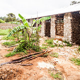 Building house in Africa