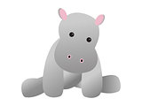 Baby Hippo Toy