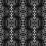 Design seamless stripy ellipse geometric pattern