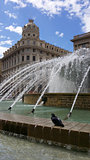 fountain in Piazza de Ferrari, Genoa