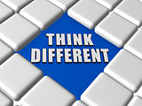 think different in boxes