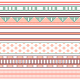 Tribal ethnic seamless stripe pattern