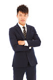 attractive young businessman