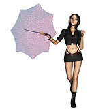 Girl with red umbrella
