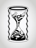 Vector Tattoo Hourglass