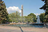 Fountain and the obelisk
