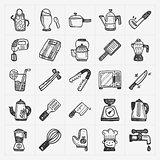 doodle kitchen icons