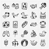 doodle toy icons