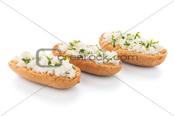 Crispbread with fromage