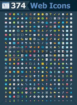 374 web icons