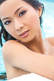 Sexy Nude Chinese Woman Girl in Swimming Pool
