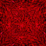 red abstract texture in three-dimensional