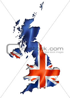 British flag map