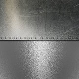 Grunge brushed metal and chrome background