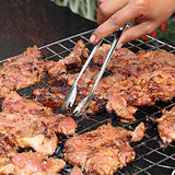 Grilled barbecue pork