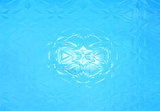 blue stained glass abstract background