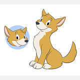 Cartoon Dog Dingo