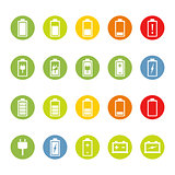 Battery and Accumulator Icons