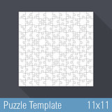 Puzzle Template 11x11