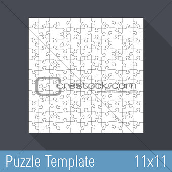 Puzzle Template 11x11