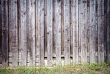 Old wooden fence  