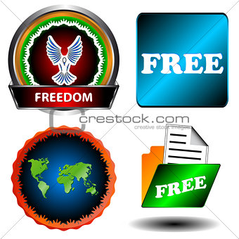 Free and freedom set