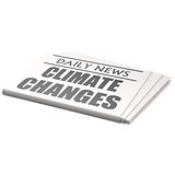 Newspaper climate changes