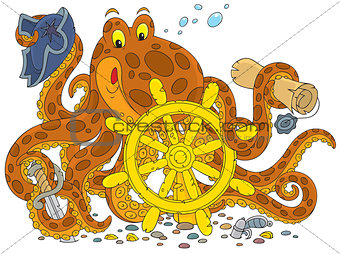 Octopus pirate