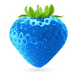 Blue strawberry