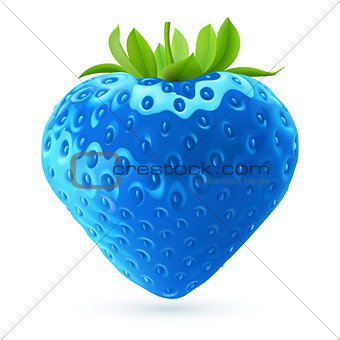 Blue strawberry