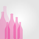 Design element with bottles
