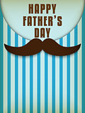 Happy Father Day Mustache Love