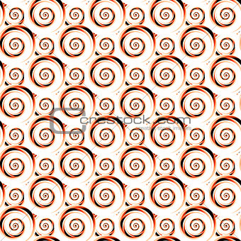 Design seamless colorful decorative spiral pattern