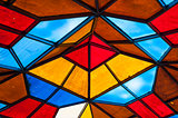 Stained-glass roof