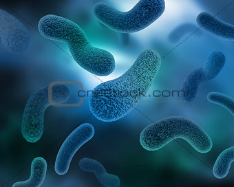 Abstract virus background