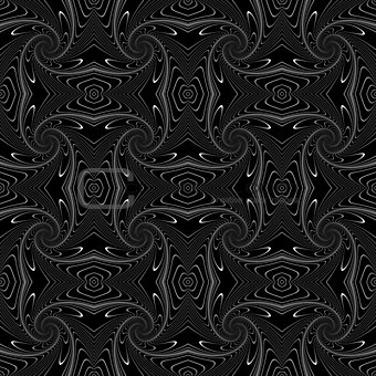 Design seamless whirl movement geometric pattern
