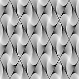 Design seamless monochrome decorative diamond pattern