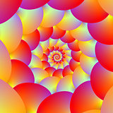 Ball Spiral in Red Yellow and Orange