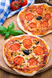Vegetarian mini pizza