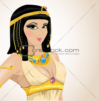 illustrated Cleopatra
