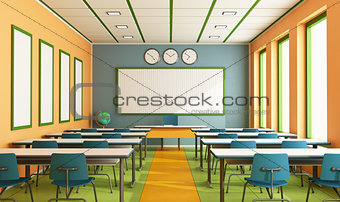 Contemporary classroom