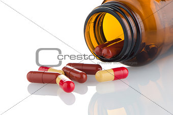 Pills from bottle