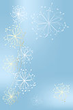 Template for a Christmas card - Stock Illustration