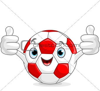 Soccer football character