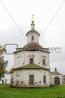 Old orthodox church in Veliky Ustyug