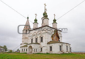 Ancient church of St. Dmitry Solun in Veliky Ustyug
