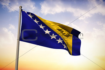 Bosnia national flag