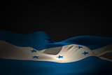 Honduras flag waving