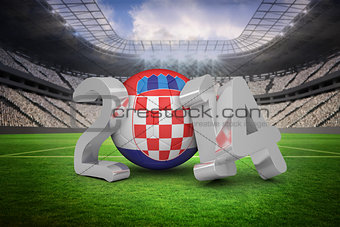 Croatia world cup 2014 message