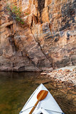 canoe on a Colorado lake